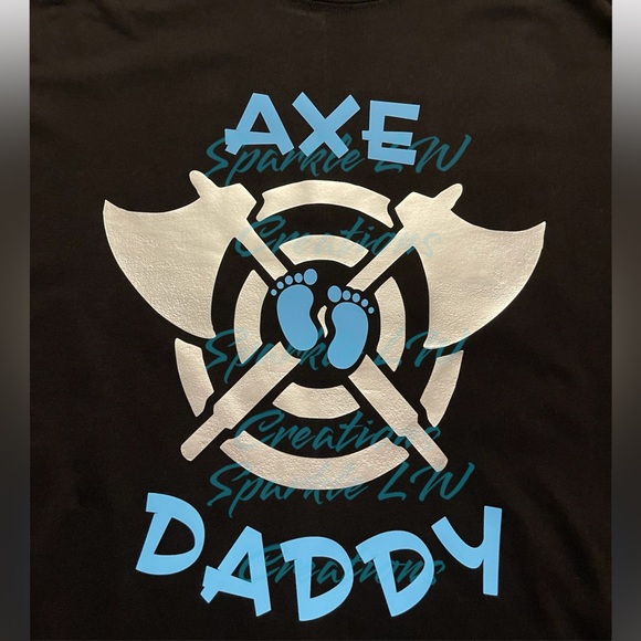Axe Daddy Custom made T-shirt Dad Gift - Picture 1 of 3